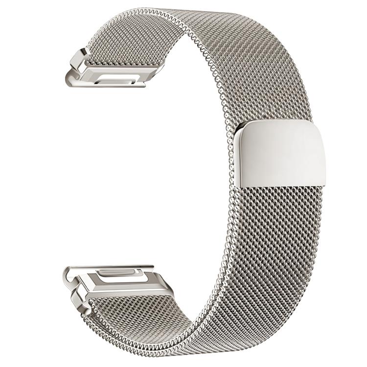 Levně MILANESE Kovový řemínek pro Garmin šířka 20mm STARLIGHT