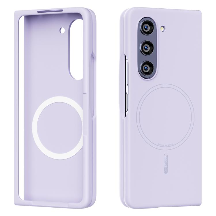Levně ABEEL SILICONE MAGSAFE Ochranný kryt pro Samsung Galaxy Z Fold5 5G fialový