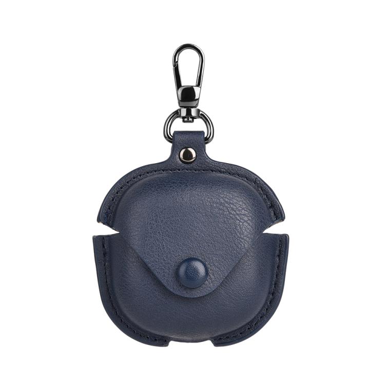Levně LEATHER POCKET Pouzdro pro sluchátka Samsung Galaxy Buds4 / Buds4 Pro modré