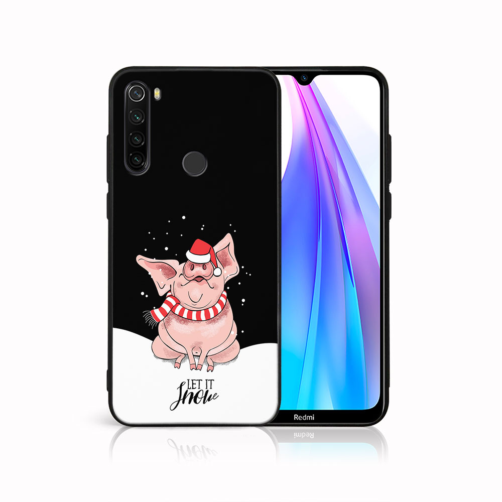 Levně MY ART Ochranný kryt pro Xiaomi Redmi Note 8T LET IT SNOW (075)