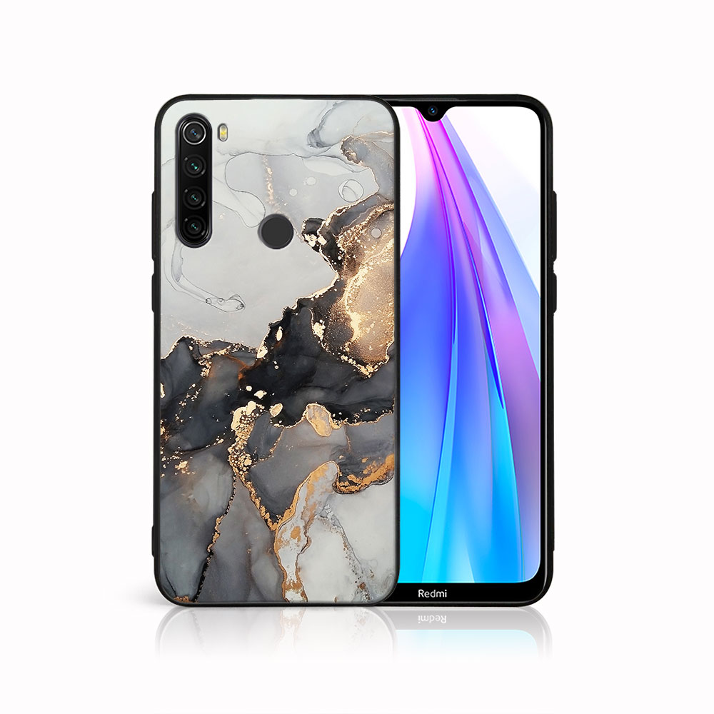 Levně MY ART Ochranný kryt pro Xiaomi Redmi Note 8T GREY MARBLE (140)