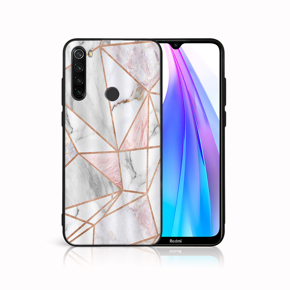 Levně MY ART Ochranný kryt pro Xiaomi Redmi Note 8T PINK MARBLE (143)