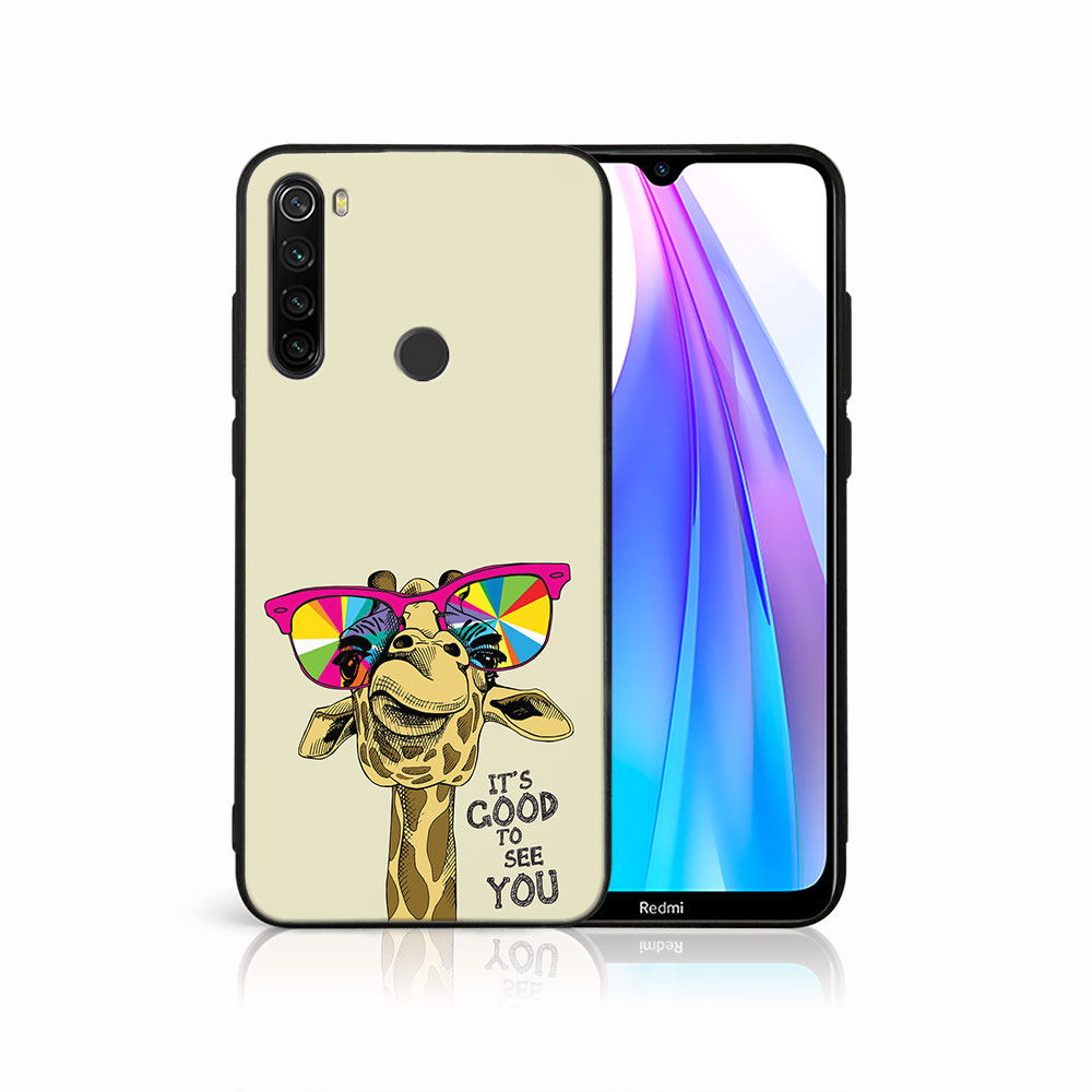 Levně MY ART Ochranný kryt pro Xiaomi Redmi Note 8T GIRAFFE (180)