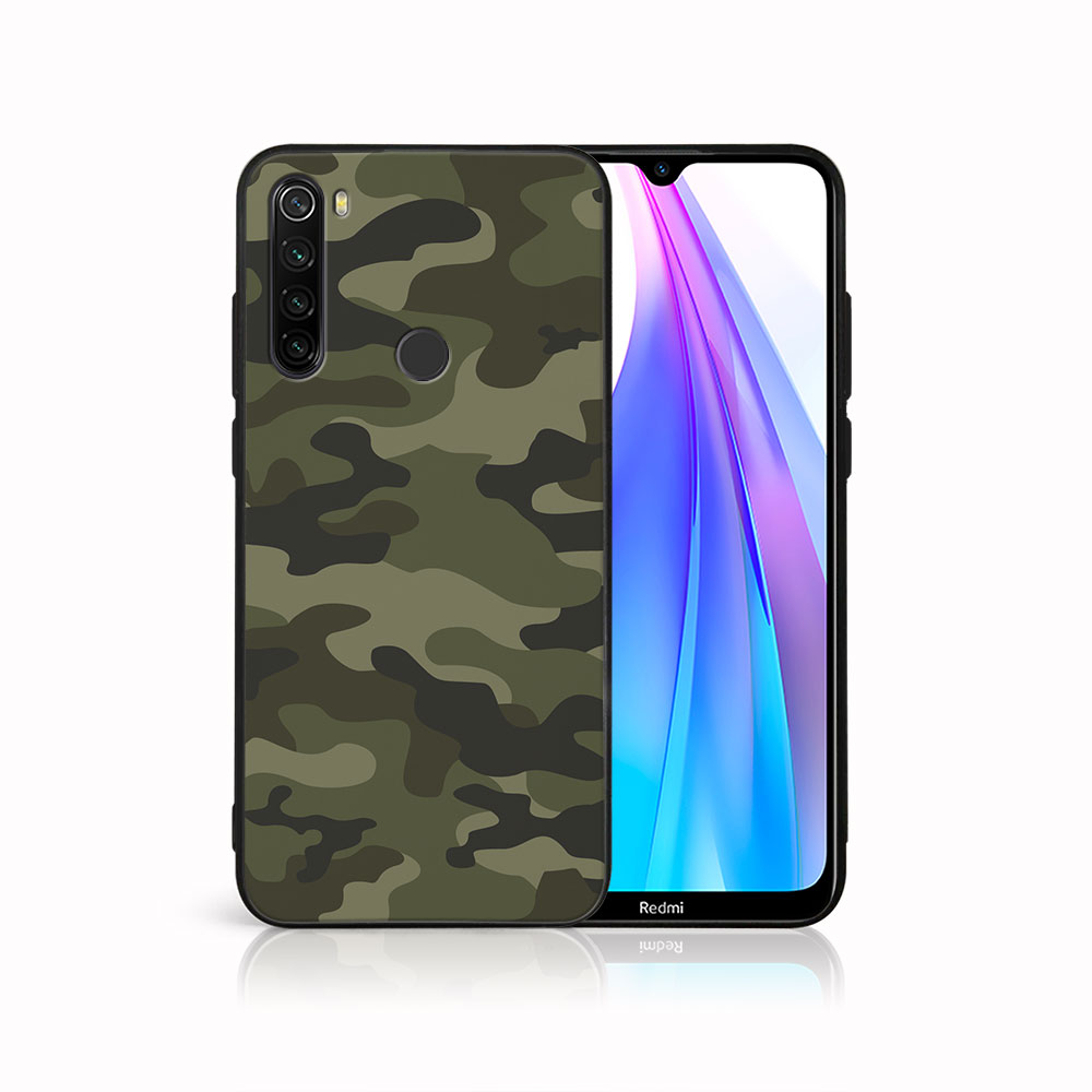 Levně MY ART Ochranný kryt pro Xiaomi Redmi Note 8T GREEN CAMO (235)