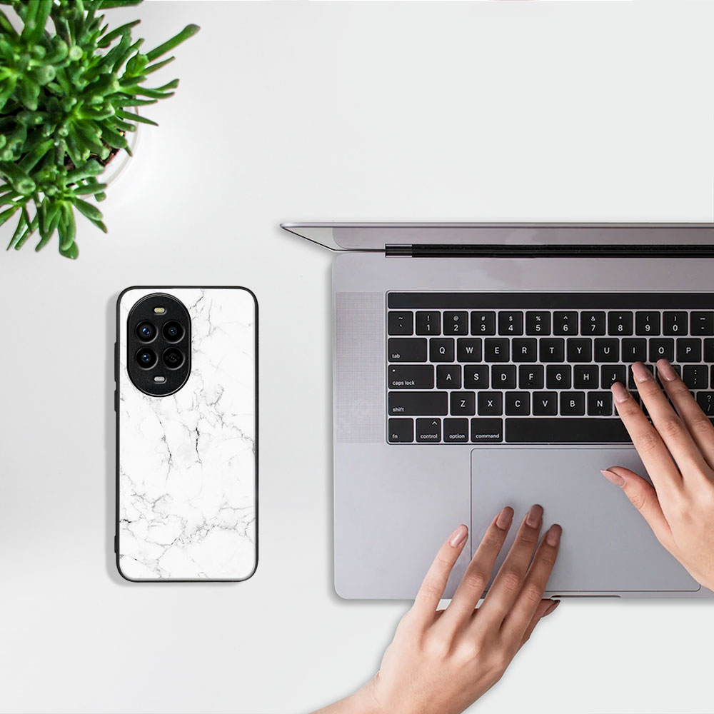 Levně MY ART Ochranný kryt pro Huawei Nova 13 Pro WHITE MARBLE (144)