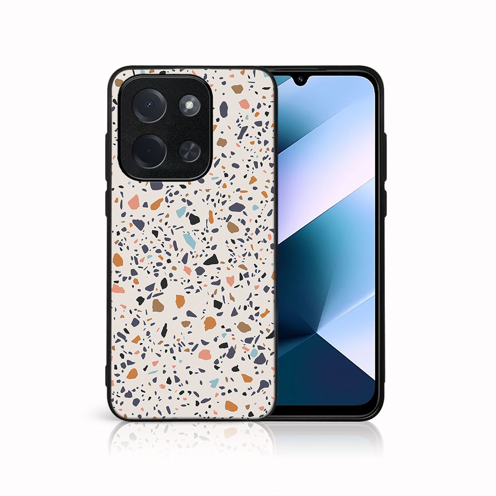 Levně MY ART Ochranný kryt pro POCO C85 BEIGE TERRAZZO (162)