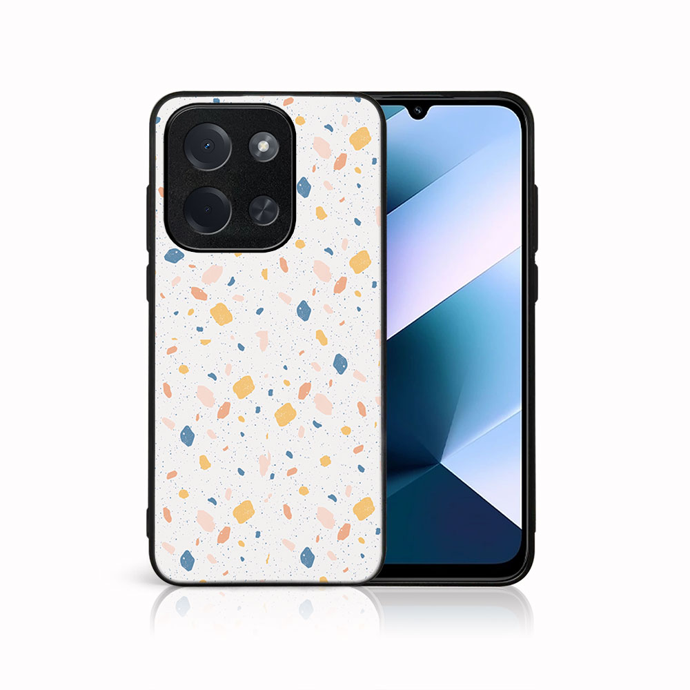 Levně MY ART Ochranný kryt pro POCO C85 ORANGE TERRAZZO (165)