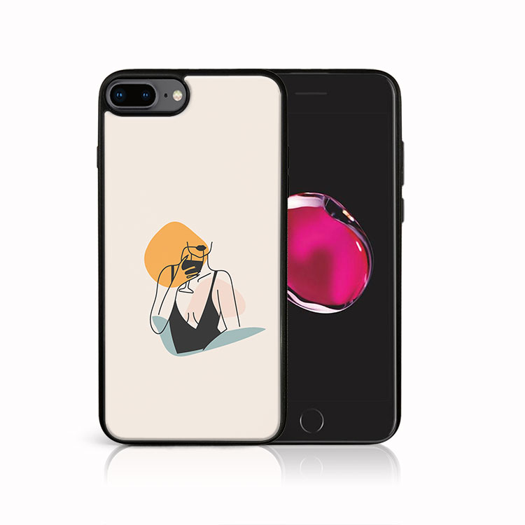 Levně MY ART Ochranný kryt pro Apple iPhone 7 Plus / 8 Plus WOMAN (197)