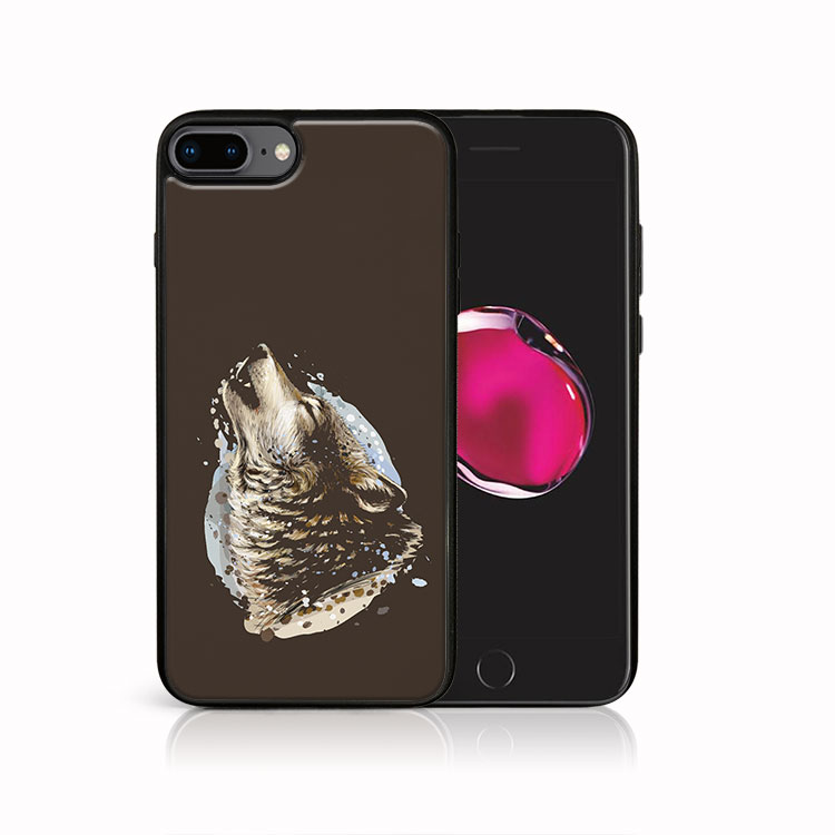 Levně MY ART Ochranný kryt pro Apple iPhone 7 Plus / 8 Plus HOWL (244)