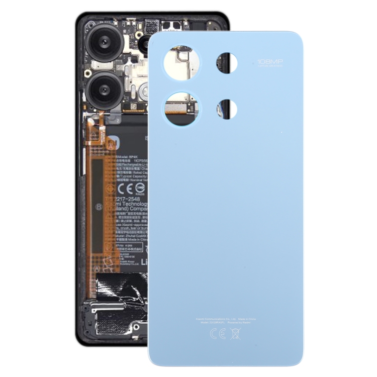 Levně Originál kryt baterie pro Xiaomi Redmi Note 13 modrý