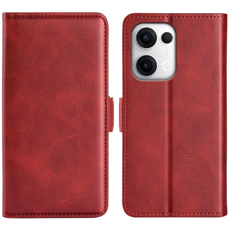 Levně SIDE Peněženkové pouzdro pro Oppo Reno13 5G červené