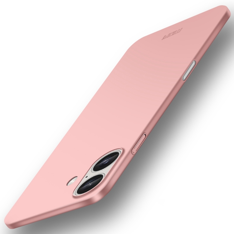 Levně MOFI Plastový kryt pro Apple iPhone 16 růžový