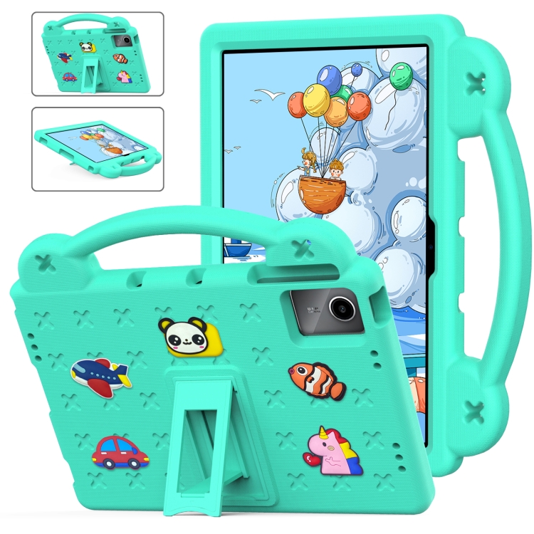 Levně FANY Dětský kryt na tablet pro Huawei MatePad SE 11 2024 zelený