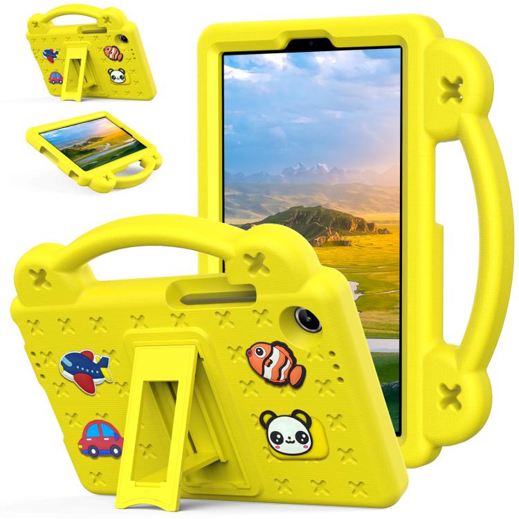 Levně FANY Dětský obal na tablet pro Lenovo Tab One / Lenovo Tab K9 žlutý