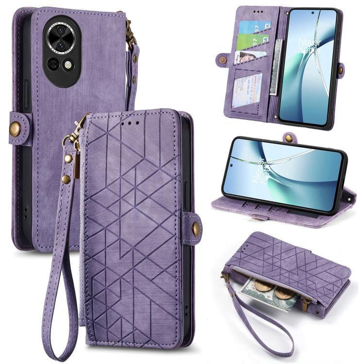 Levně GEOM Peněženkové pouzdro pro Huawei Nova 13 fialové