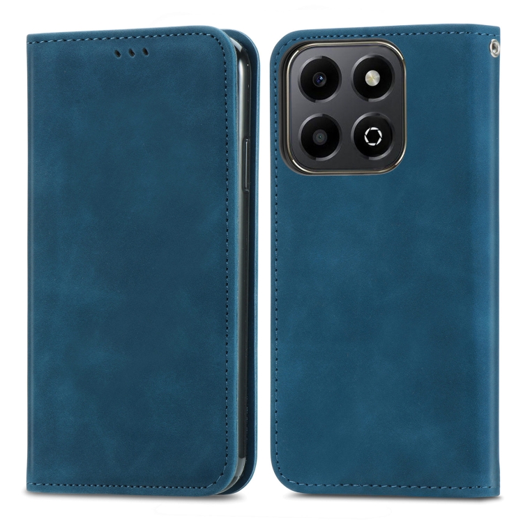 MAGNETIC Zaklápěcí kryt pro Honor 200 Smart 5G modrý