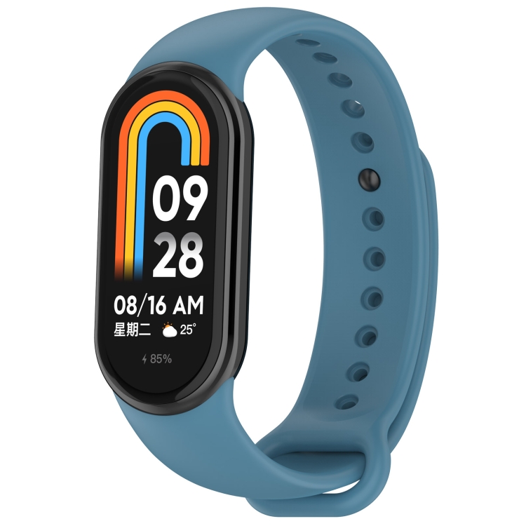 SILICONE Vyměnitelný řemínek pro Xiaomi Smart Band 9 modrý