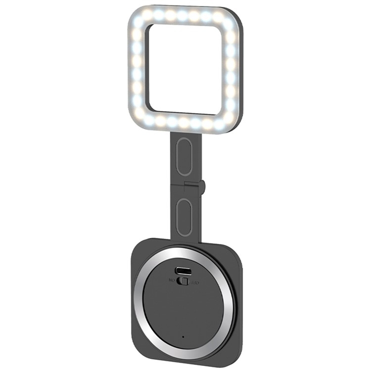 Levně PROTEMIO V18 Magnetické LED Selfie světlo černé