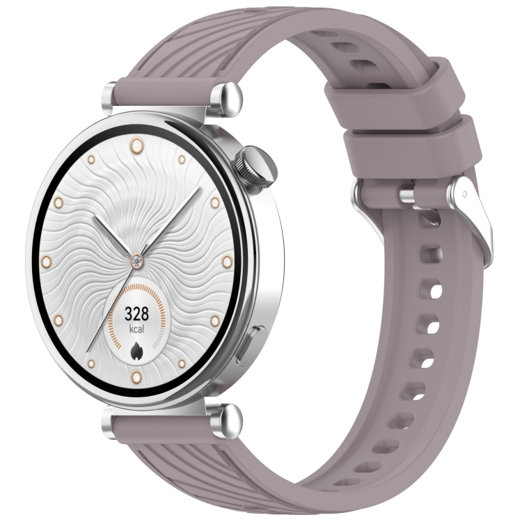 Levně PRINTY Silikonový řemínek pro Huawei Watch GT 5 41mm / GT 6 41mm fialový
