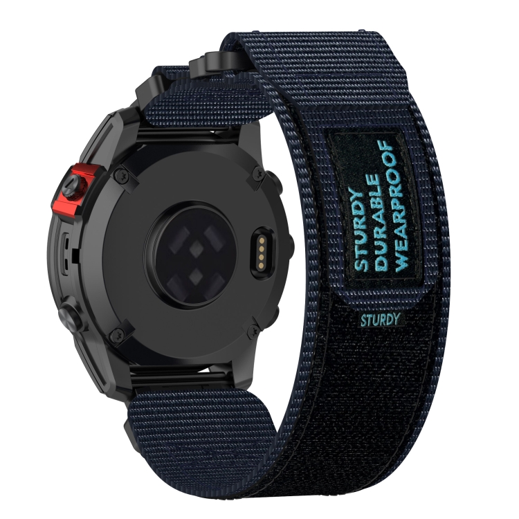 Levně STURDY Nylonový řemínek pro Garmin Fenix 8 51mm tmavomodrý