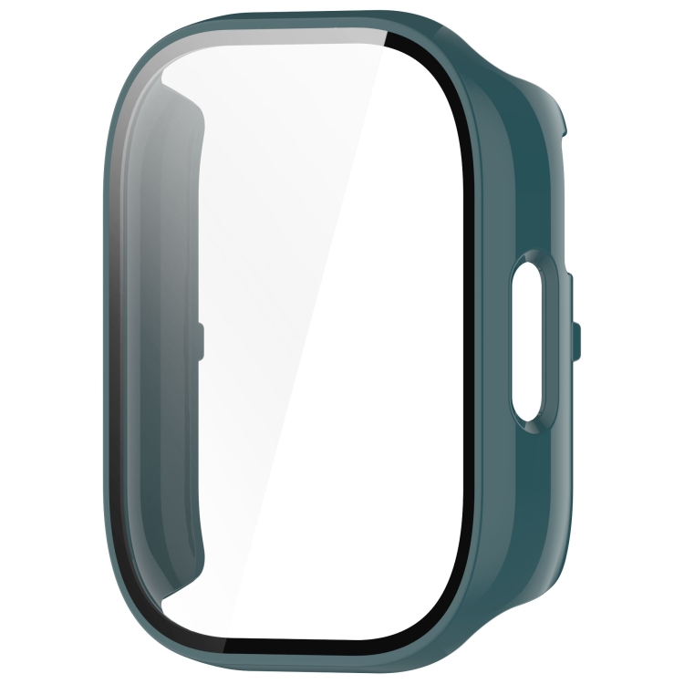 Levně PC FULL COVER Plastový kryt se sklem pro Xiaomi Redmi Watch 5 Active tmavě zelený
