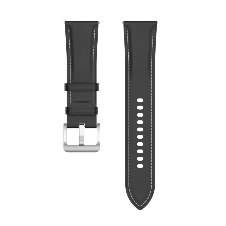 Levně LEATHER Kožený řemínek pro Honor Watch ES černý