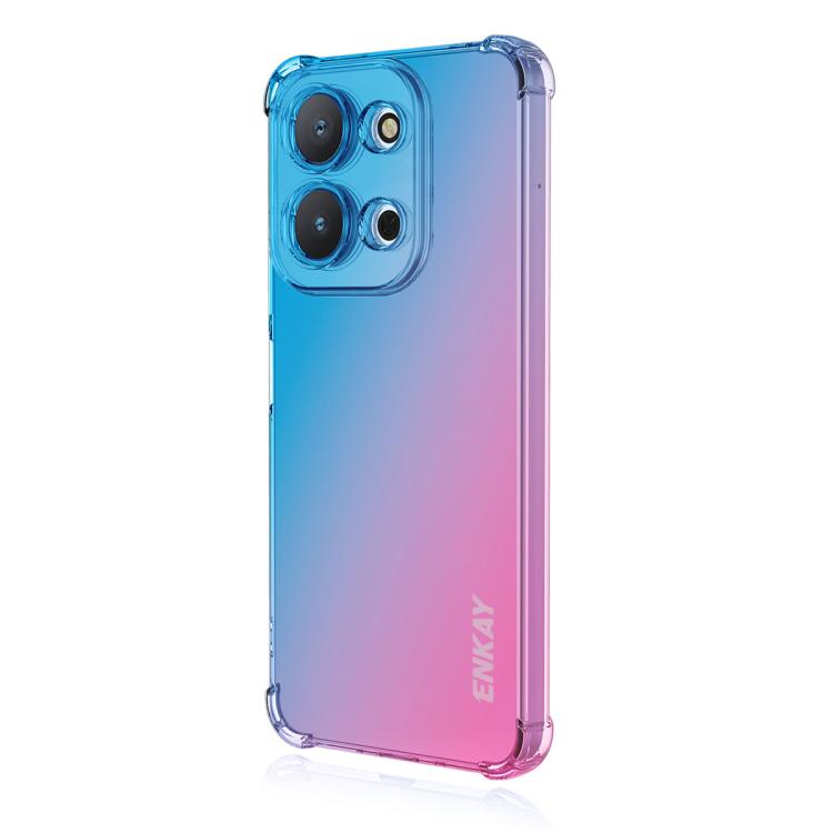 Levně ENKAY GRADIENT Ochranný obal pro Xiaomi Redmi 15C / Redmi 15C 5G BLUE PINK