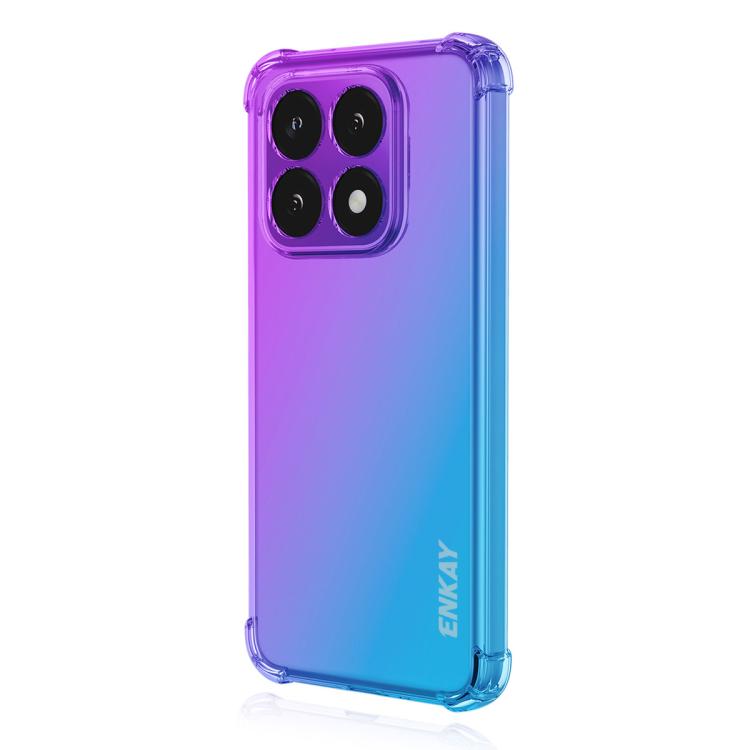 Levně ENKAY GRADIENT Ochranný obal pro Xiaomi 15T PURPLE BLUE