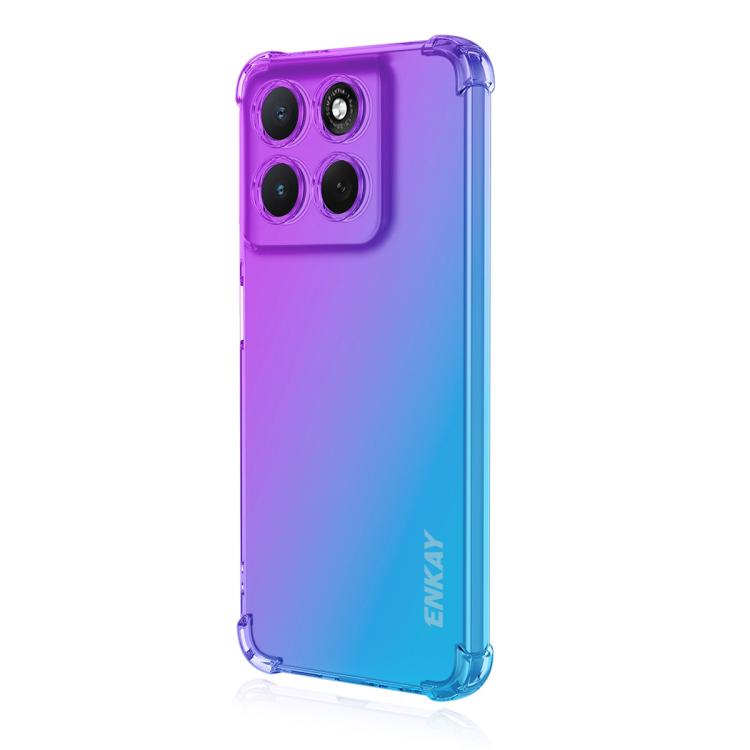 Levně ENKAY gradientní ochranný kryt pro Motorola Moto G86 Power 5G PURPLE-BLUE