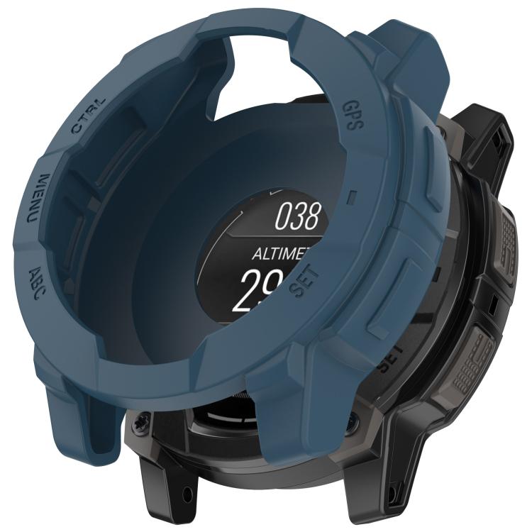 Levně TPU HALF COVER Kryt pro Garmin Instinct 3 AMOLED 50mm modrý