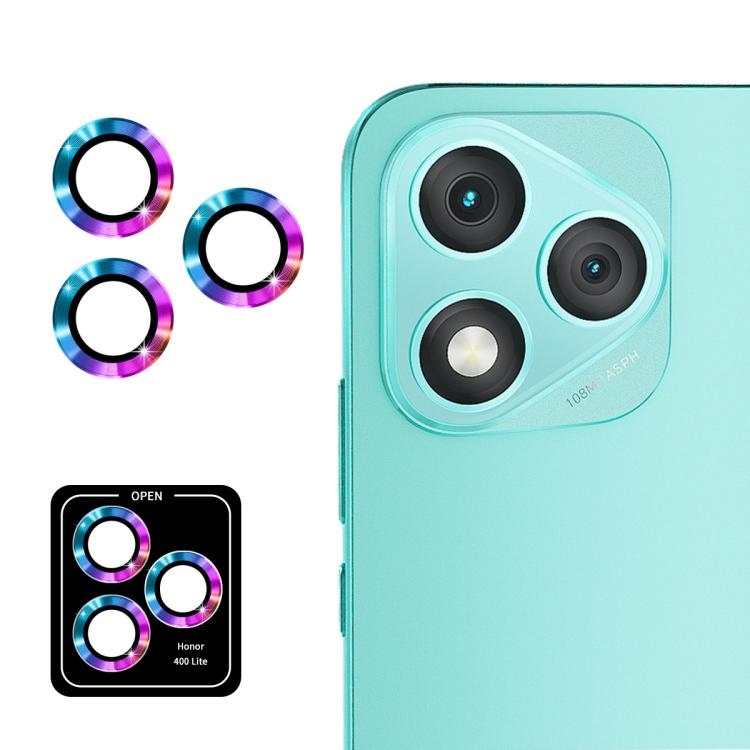 Levně ENKAY ALU Sklo pro fotoaparát Honor 400 Lite COLORFUL