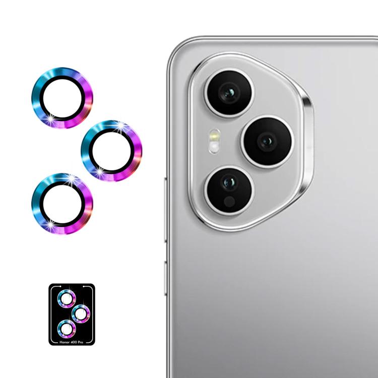Levně ENKAY ALU Sklo pro fotoaparát Honor 400 Pro 5G COLORFUL