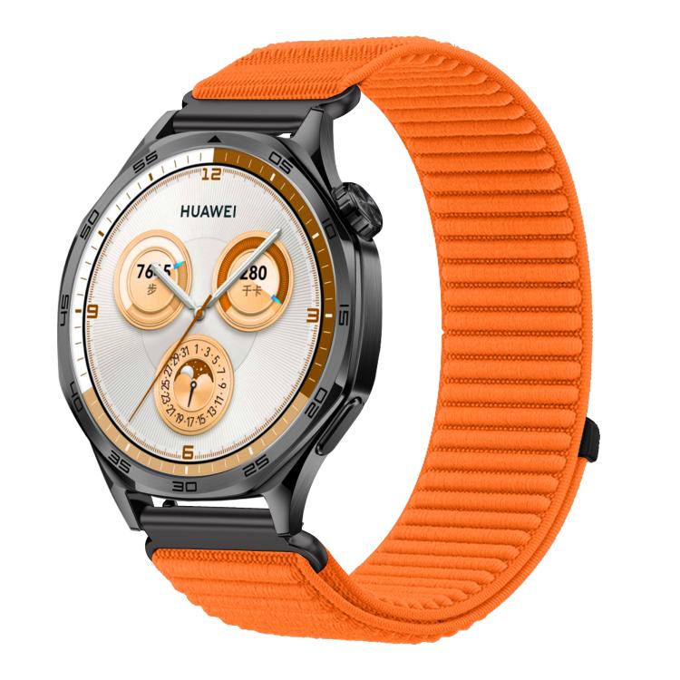 Levně NYLON Univerzální řemínek pro smart hodinky - šířka 18mm oranžový