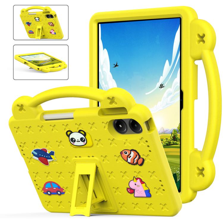 Levně FANY Dětský obal na tablet pro Xiaomi Redmi Pad 2 Pro žlutý