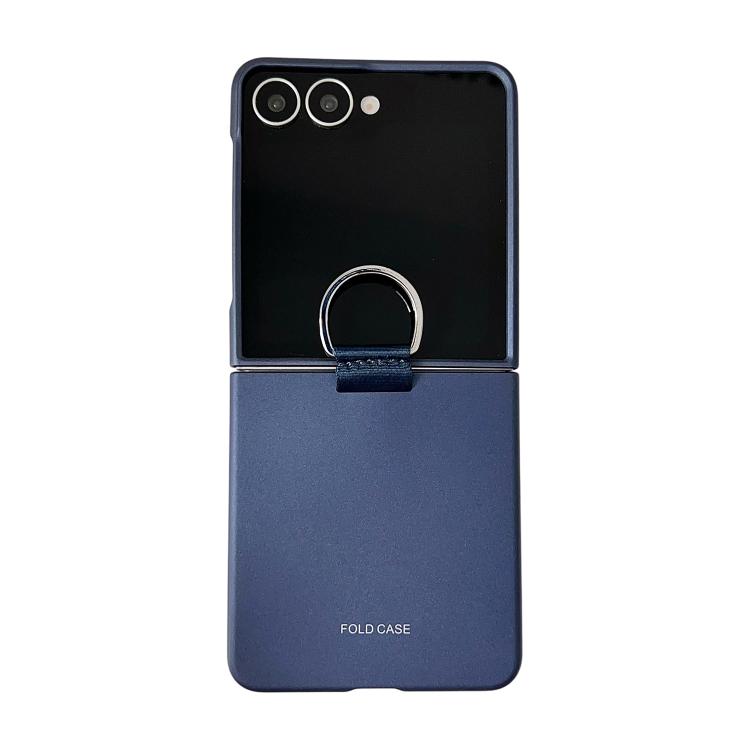 Levně HOOK Ochranný kryt s držákem Samsung Galaxy Z Flip7 5G tmavě modrý