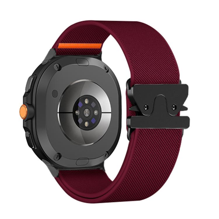 Levně NEXUS Nylonový řemínek pro Samsung Galaxy Watch8 / Watch8 Classic bordó