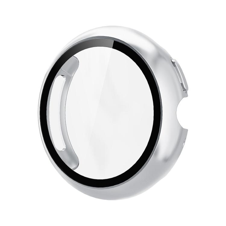 Levně PC FULL COVER Plastový kryt se sklem pro Google Pixel Watch 4 41mm stříbrný