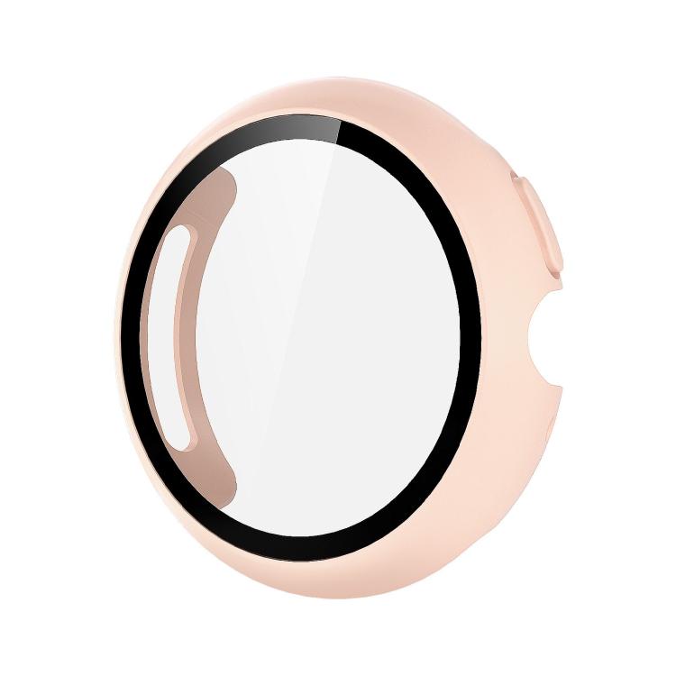 Levně PC FULL COVER Plastový kryt se sklem pro Google Pixel Watch 4 41mm světle růžový