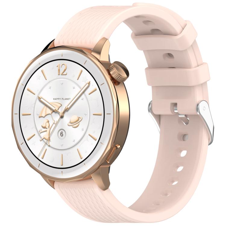 Levně SILICONE Vyměnitelný řemínek pro OnePlus Watch 3 43mm růžový