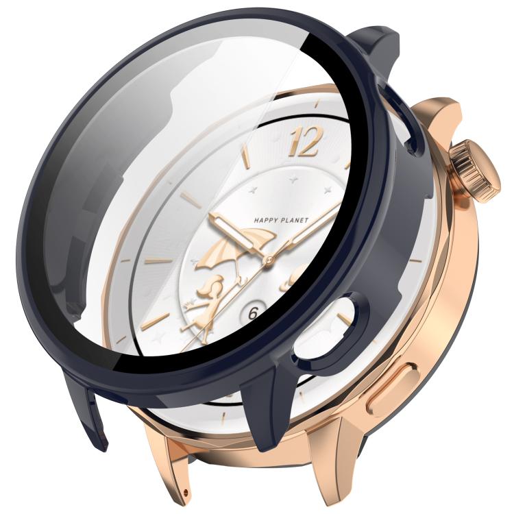 Levně PC FULL COVER Plastový kryt se sklem pro OnePlus Watch 3 43mm modrý