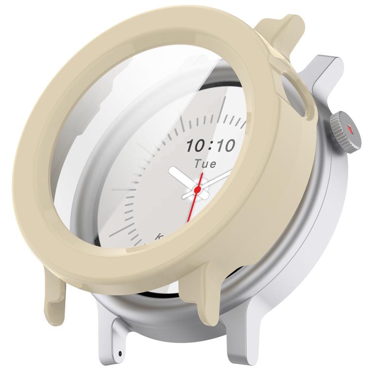 Levně PC FULL COVER Plastový kryt se sklem pro CMF Watch 3 Pro IVORY