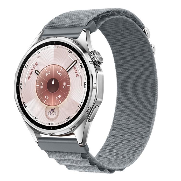 Levně NYLON Vyměnitelný řemínek pro Huawei Watch GT 5 46mm / GT 6 46mm šedý