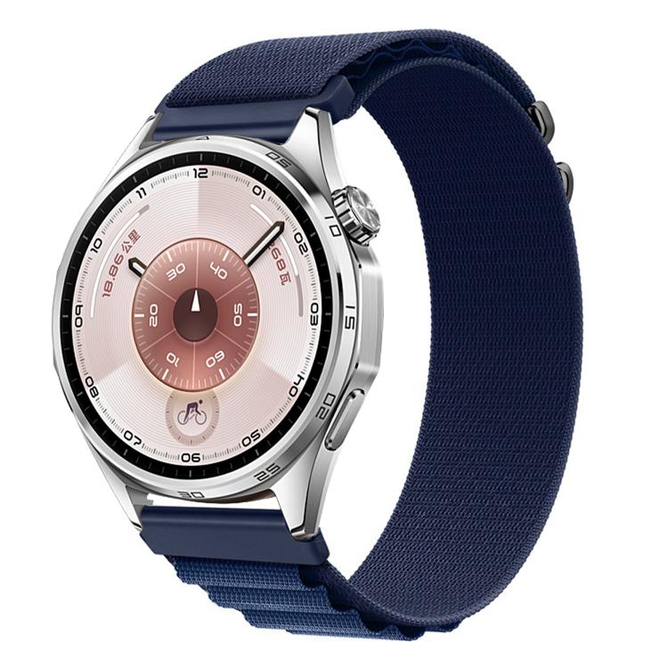 Levně NYLON Vyměnitelný řemínek pro Huawei Watch GT 5 46mm / GT 6 46mm tmavě modrý
