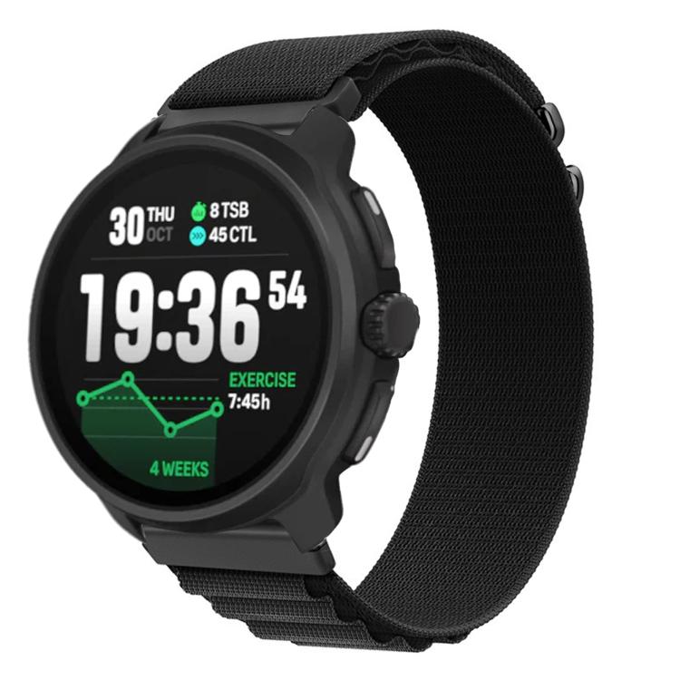 Levně NYLON Vyměnitelný řemínek pro Suunto Race 2 černý