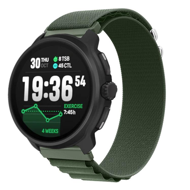 Levně NYLON Vyměnitelný řemínek pro Suunto Race 2 tmavě zelený
