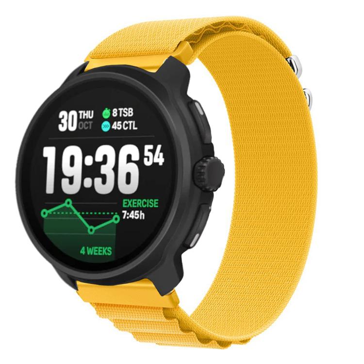 Levně NYLON Vyměnitelný řemínek pro Suunto Race 2 žlutý