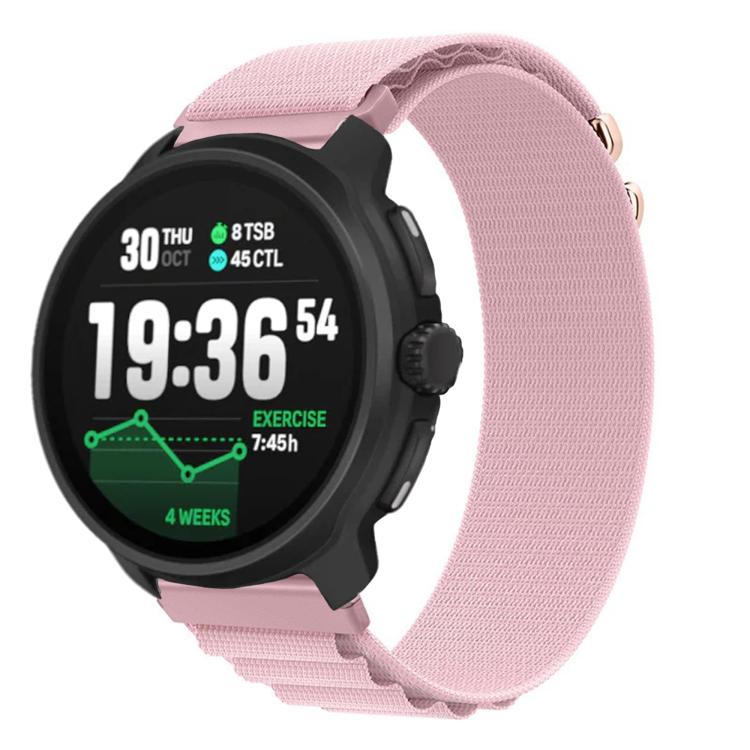 Levně NYLON Vyměnitelný řemínek pro Suunto Race 2 světle růžový