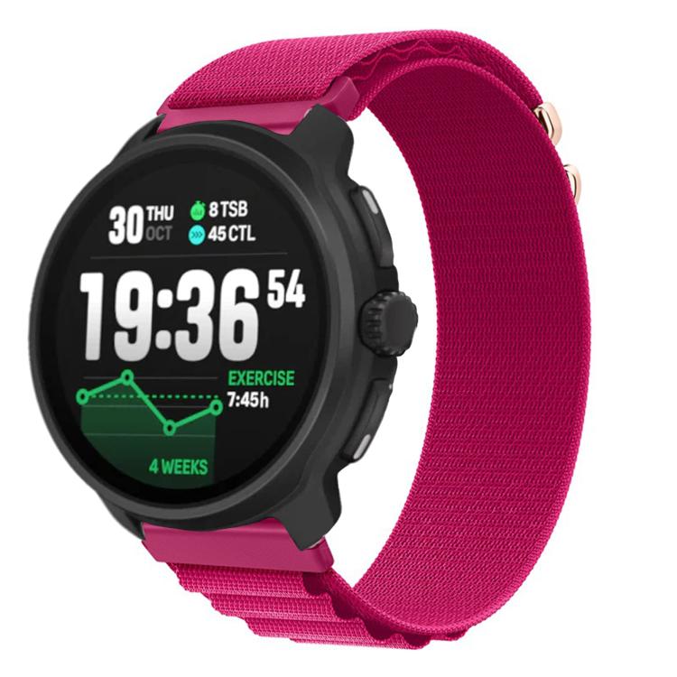 Levně NYLON Vyměnitelný řemínek pro Suunto Race 2 tmavě růžový