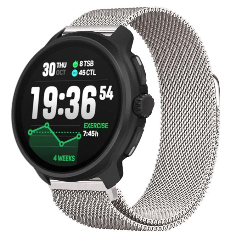 Levně MILANESE Kovový řemínek pro Suunto Race 2 STARLIGHT