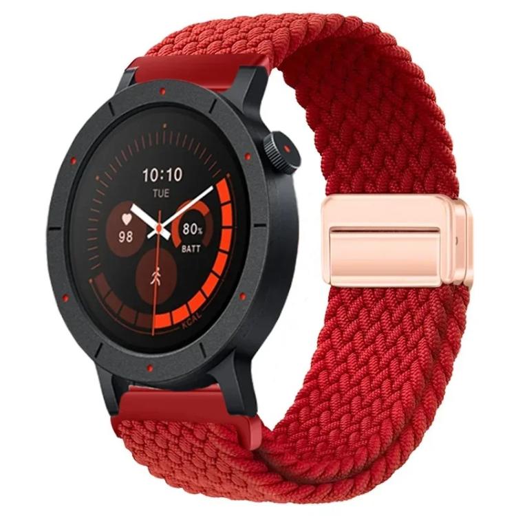 Levně BRAIDED Nylonový řemínek pro CMF Watch 3 Pro červený